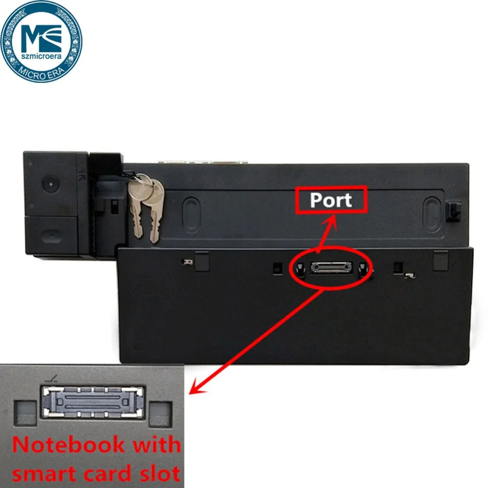 40A10 Dock Port replicator for ThinkPad T440P T450P T470  T460 T549 T550 T560 T570 P50S P51S docking station fru 00HM918