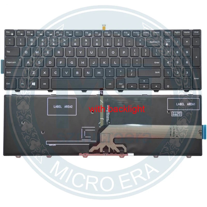 Genuine new keyboard for Dell inspir 15 3000 3542 3541 5545 with backlit