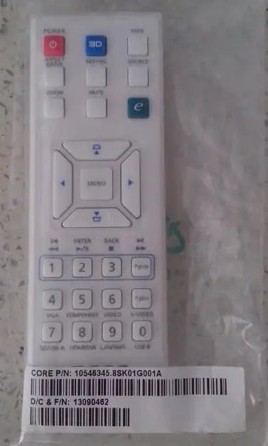 Projector remote control for Acer H5370BD H7532BD controller