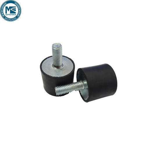 5pcs/lot 8*8*M3*5 Rubber shock pad shock-proof round plastic bag rubber feet use for treadmill rubber and other devices