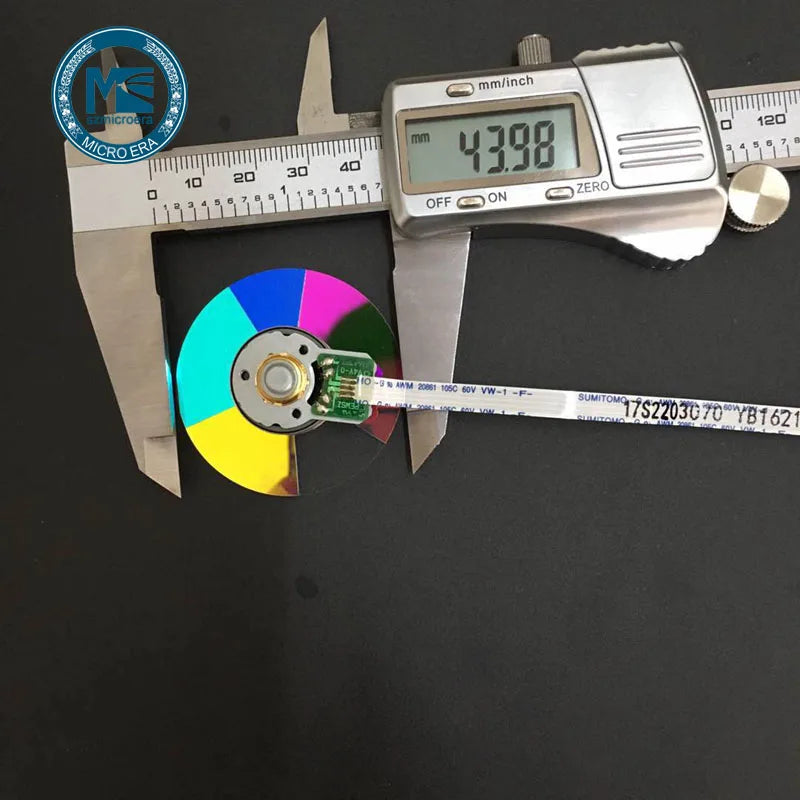 projector color wheel for Acer P7205 projector wheel 6 segement 44mm