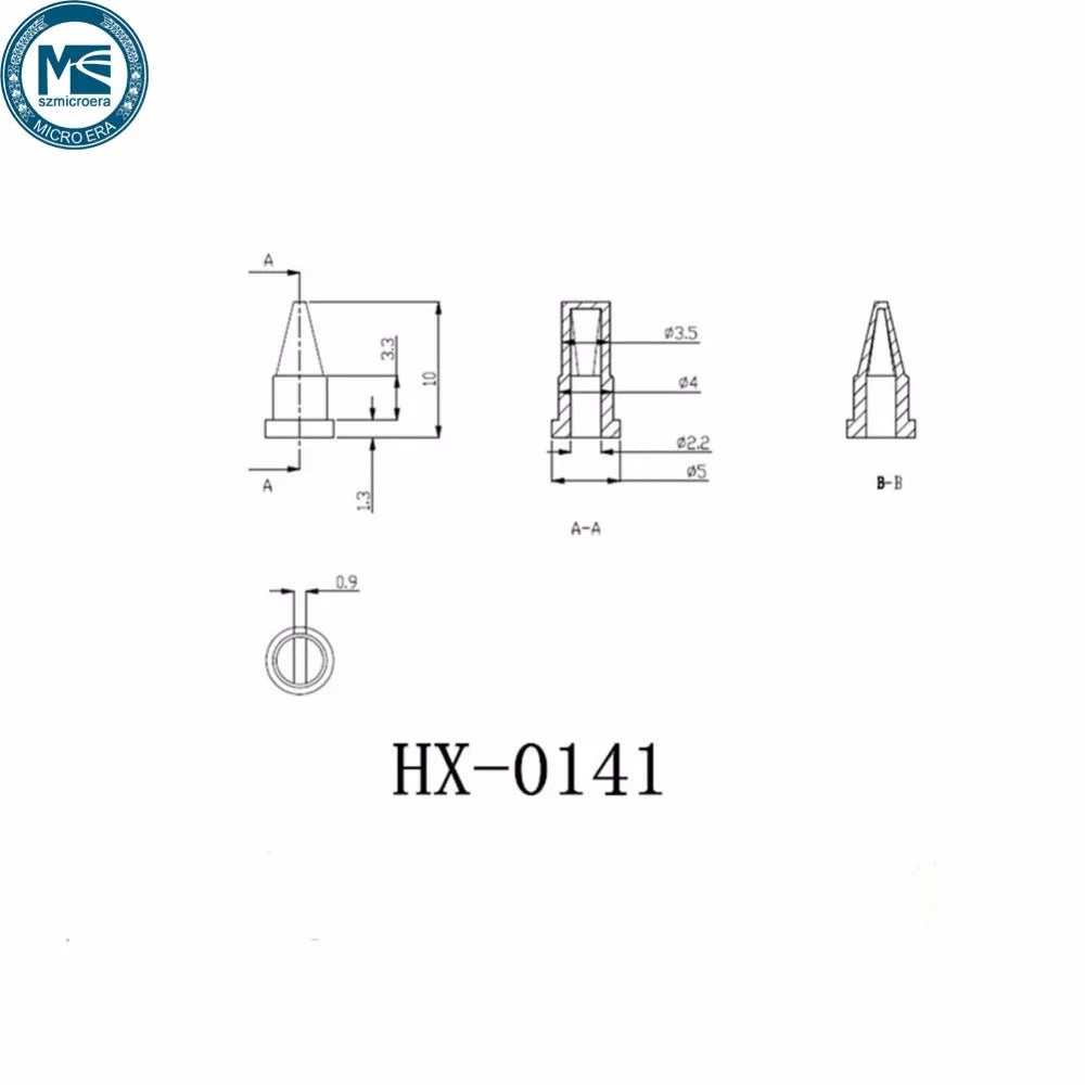 10pcs per lot 5*2.2*10MM Mini red silicone duckbill valve one-way check valve