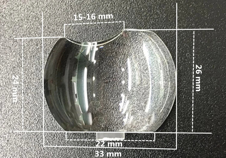 projector plastic glass condenser lens optical mirror convex lens for ACTO DX227ST