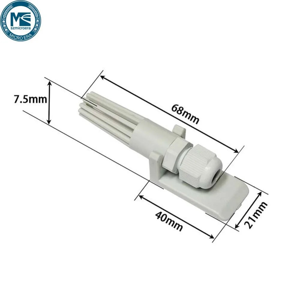 Sensor protective sleeve sht Sensor protection housing Temperature and humidity sensor case MJ10-68-T