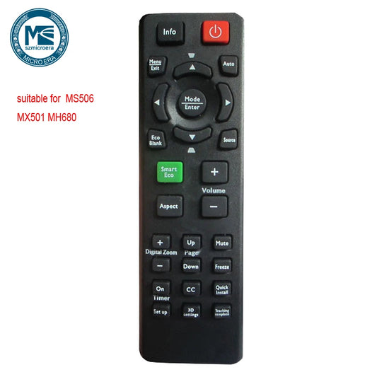 100% new projector remote control for BENQ projector MS506 MX501 MH680 white or black