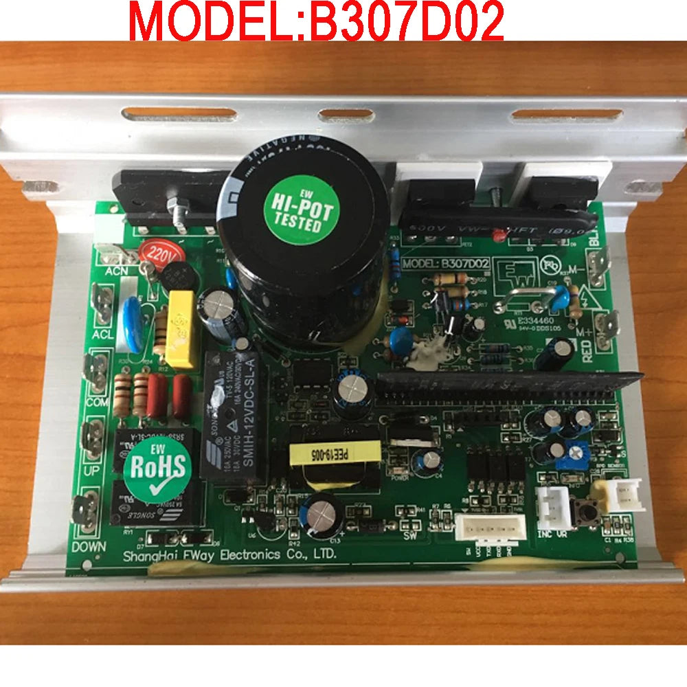 Treadmill Speed Controller for ELBOO K1 K2 K3 V3 V1 V5 V6R3O8 Treadmill Lower Control Board Treadmill Mainboard MODEL: B307D02