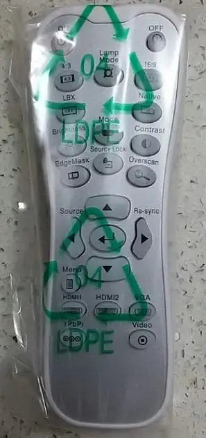 remote control for Optoma projector HD20 HD21 HD23 HD200 HD230 HD67 HD600X controller