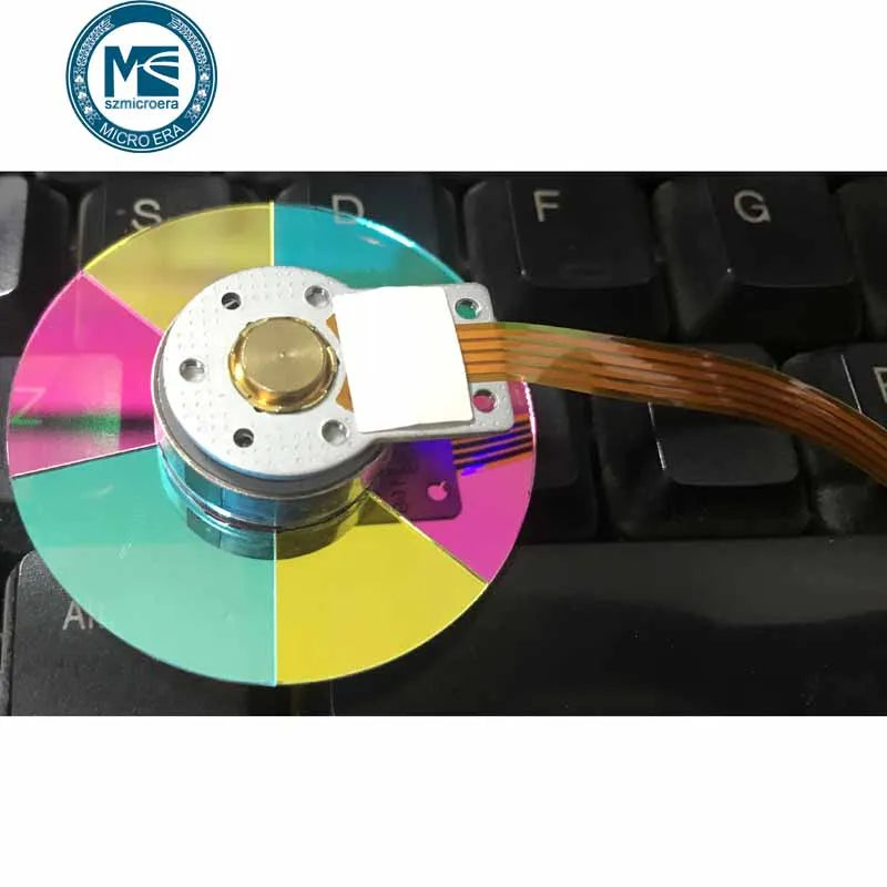 new for Benq W1400/W1500/W1075/W1080STprojector color wheel 6 segement 44mm