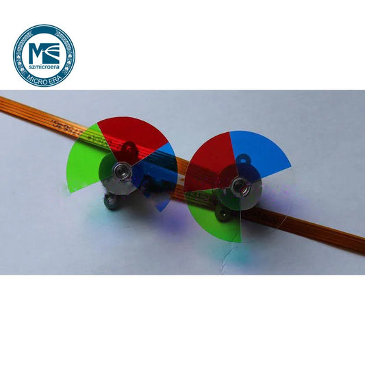 projector color wheel for Toshiba S25 S20 S35 T45 4 segment 35mm with 2 holes