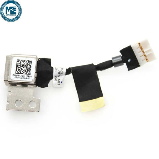 Original New DC-in Power Jack w/ Cable for Dell Latitude 11 3150 3160 08TJD5 450.02106.1001