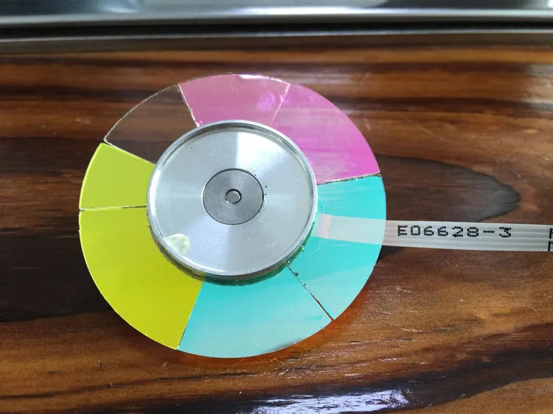 37013989A4 projector color wheel for hp 06HG projector wheel 7 segement 55mm