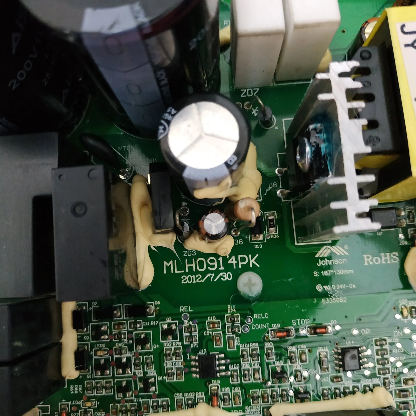 1000111694 110V MLH0914PK Treadmill Motor Controller for JOHNSON Horizon Vison lower control board motherboard