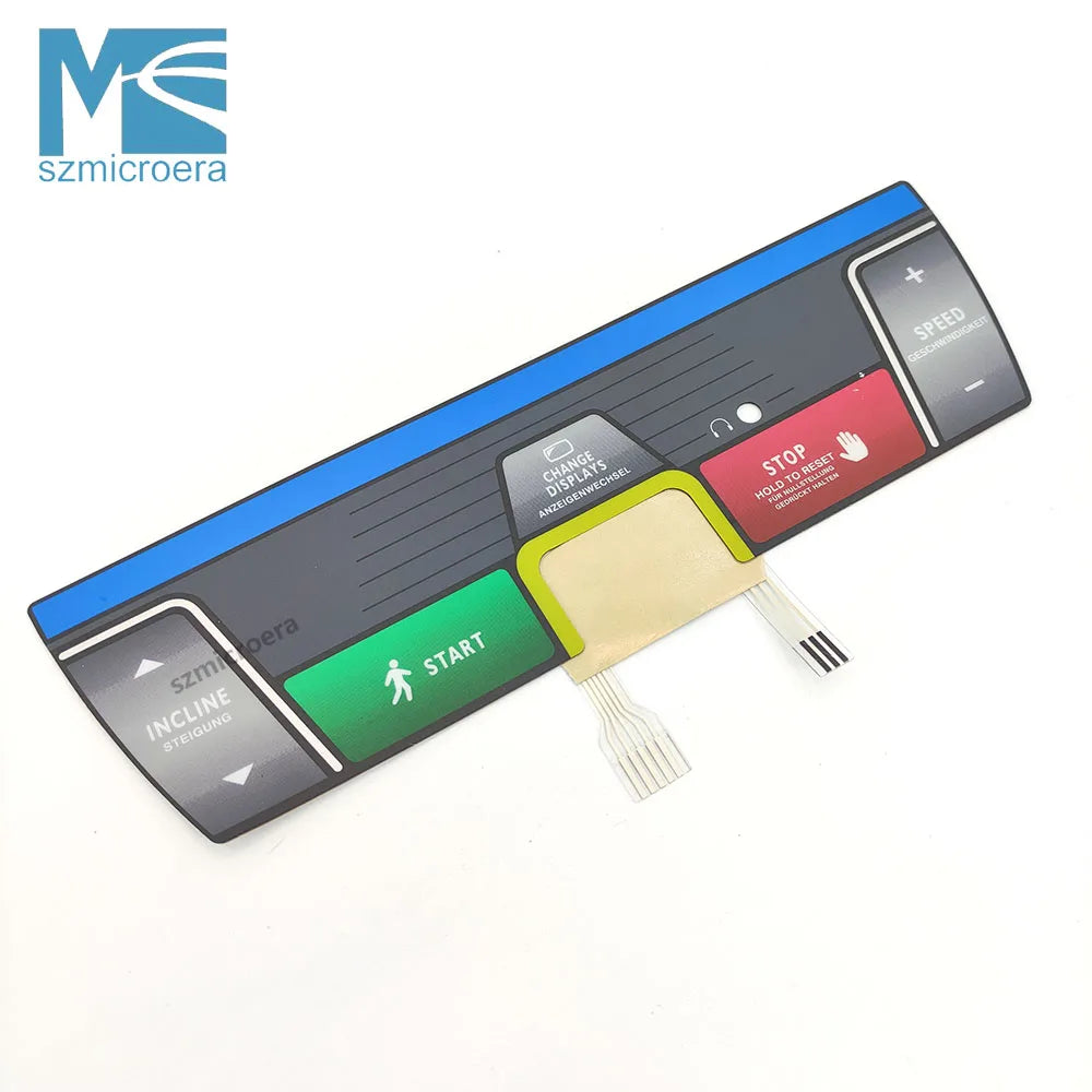 Horizon Adventure 4 Membrane Switch Treadmill Membrane Keypad Speed Keyboard Horizon Adventure Start Stop Button