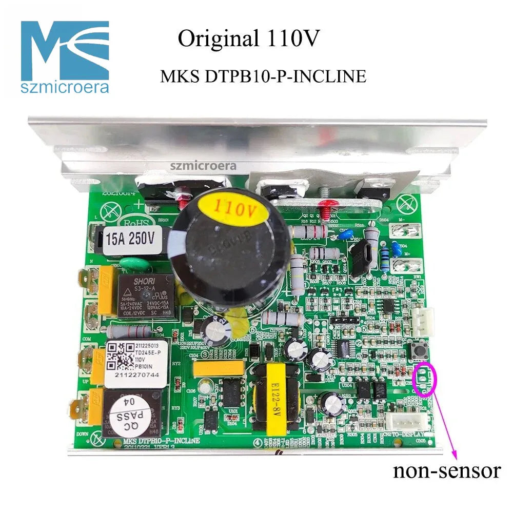 JF200 MKS DTPB10-P-INCLINE Treadmill Motor Controller for Universal Treadmill Circuit Board Power Supply Board Mainboard