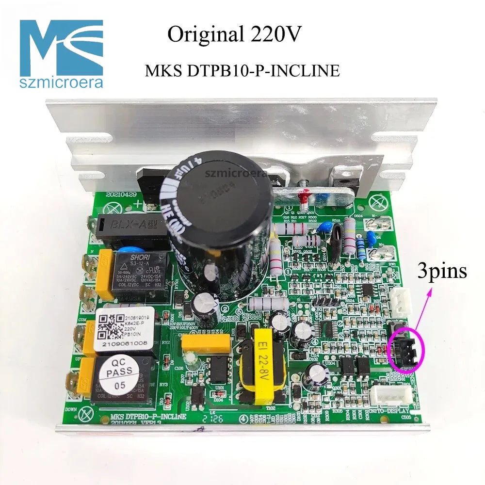 JF200 MKS DTPB10-P-INCLINE Treadmill Motor Controller for Universal Treadmill Circuit Board Power Supply Board Mainboard