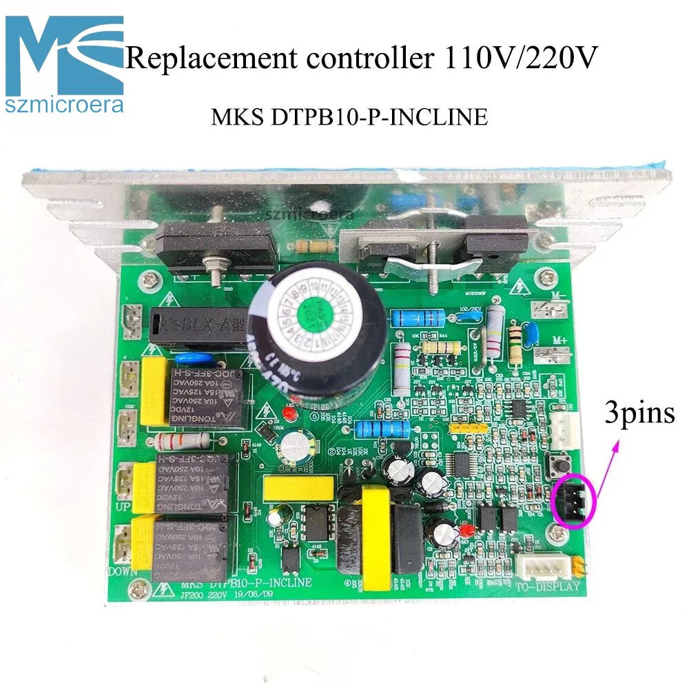 JF200 MKS DTPB10-P-INCLINE Treadmill Motor Controller for Universal Treadmill Circuit Board Power Supply Board Mainboard
