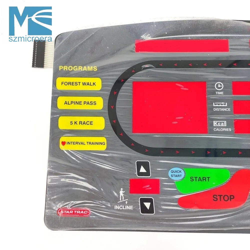 Keypad Startrac Treadmill Button Panel Control Panel Membrane Switch for STAR TRAC