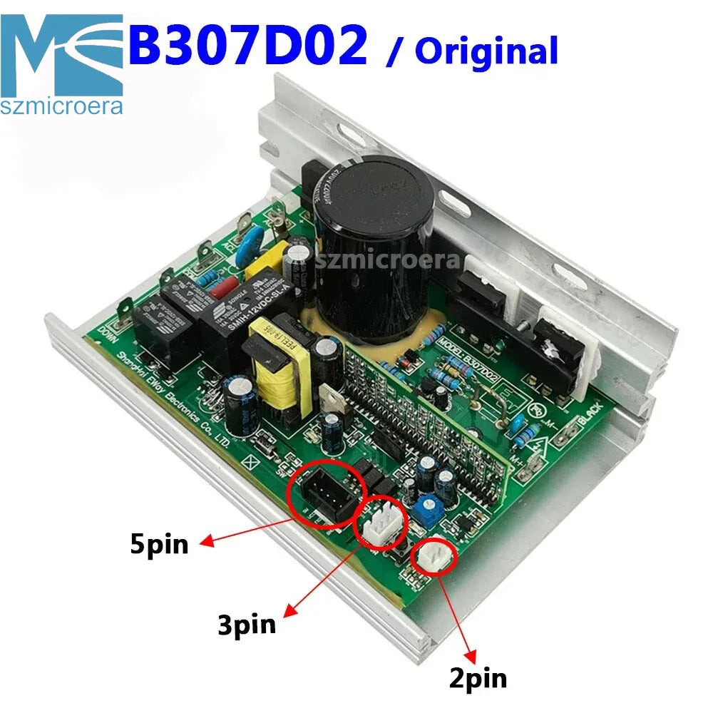 Original Treadmill Motor B307D02 Speed Controller For DYACO Treadmill Lower Control Board Treadmill Mainboard