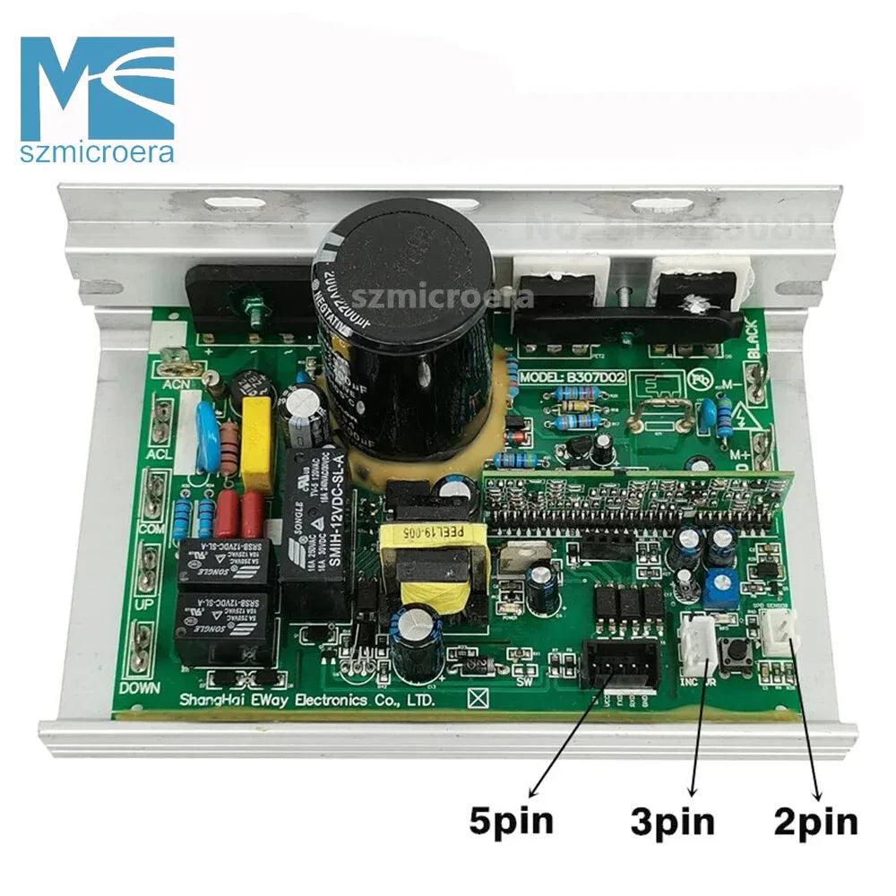 Original Treadmill Motor B307D02 Speed Controller For DYACO Treadmill Lower Control Board Treadmill Mainboard