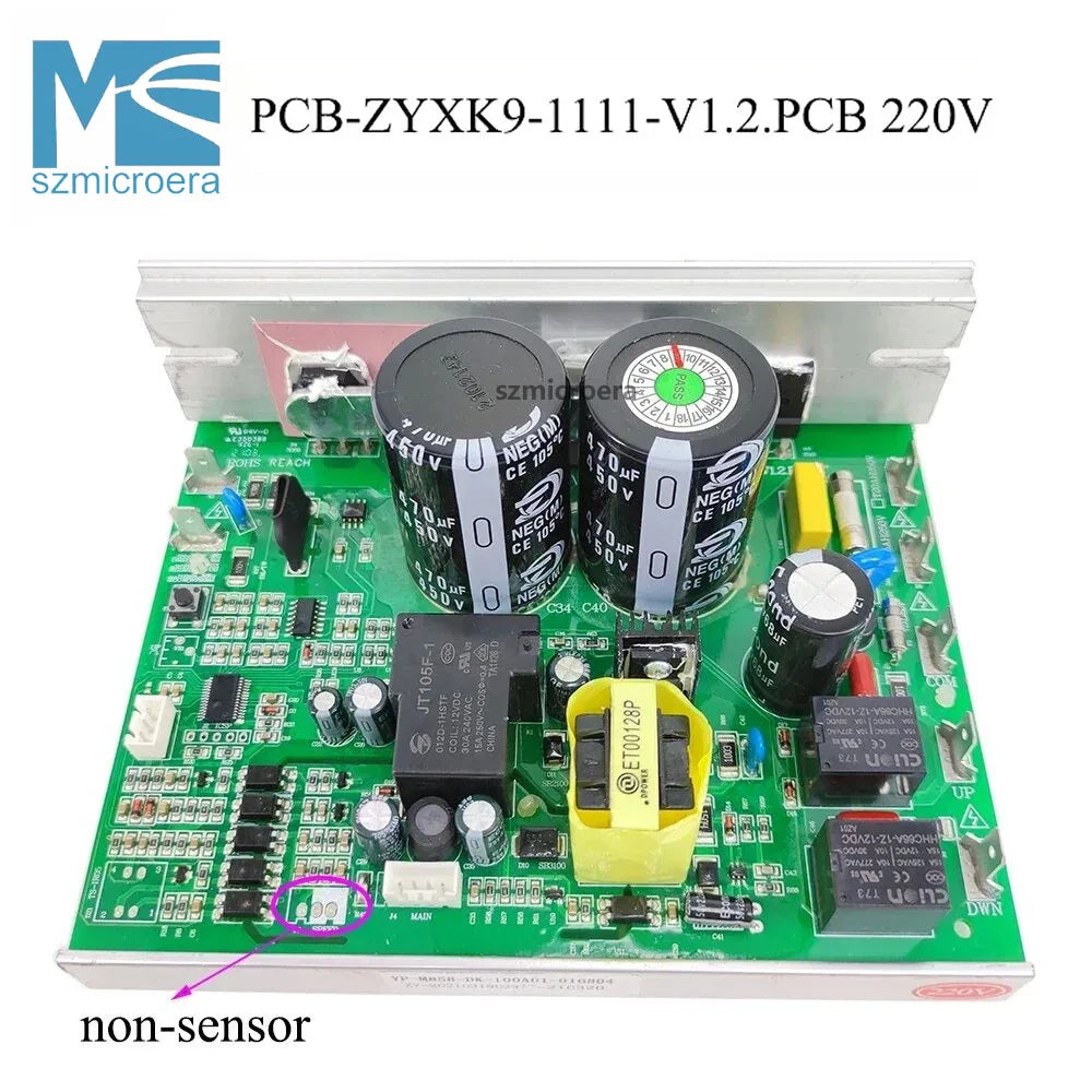 PCB-ZYXK9-1111-V1.2.PCB Treadmill Motor Controller for SHUA Treadmill Circuit Board ZYXK9 Power Supply Board Mainboard
