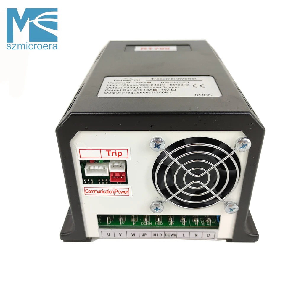 RT700 RT700H RT700K 220V Treadmill Controller Inverter  UNIONBRIDGE UBV-3700 3.7KW Power Supply Unit Invertor