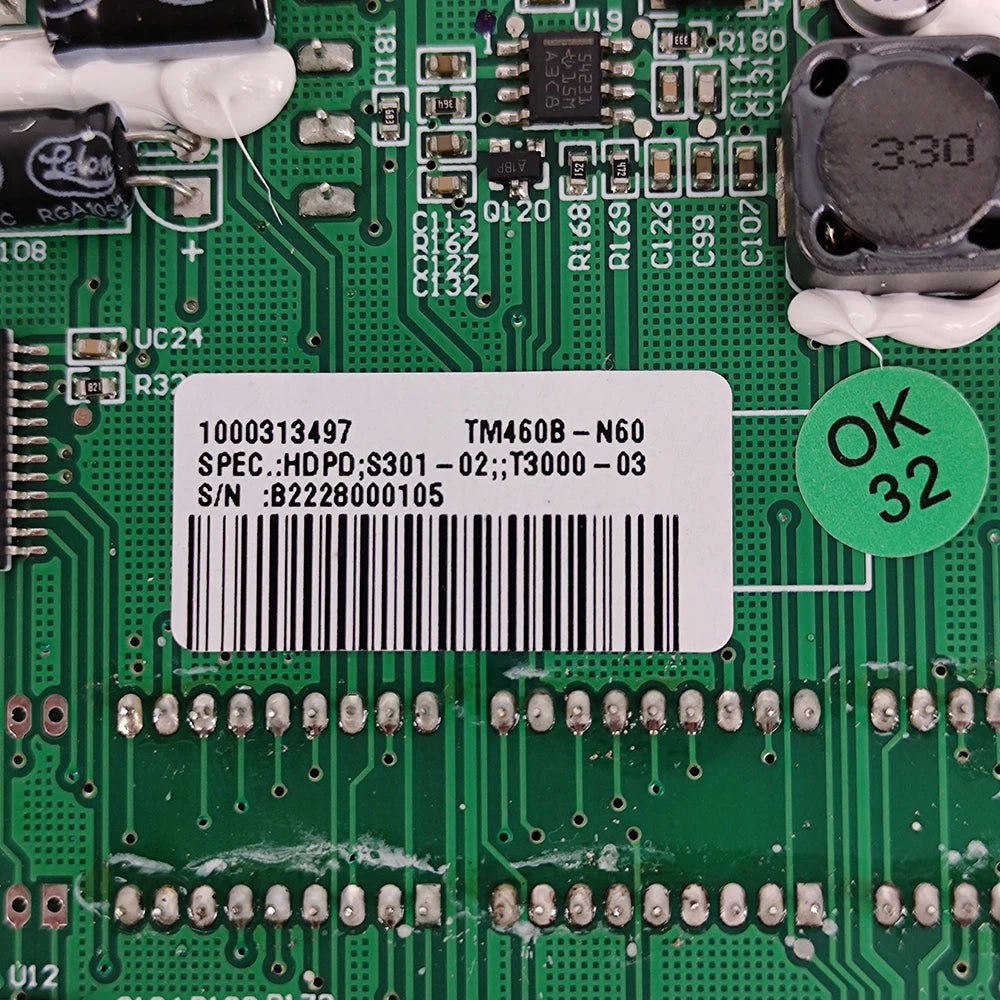 1000313497, Upper Control Board for Horizon Treadmill, Console Display, Circuit Board for Horizon T3000, Control Panel