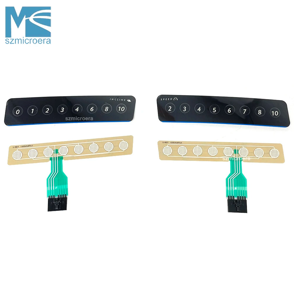 Treadmill Incline Keypad and Speed Keypad for Horizon T101-07 Treadmill Spare Parts-Keypad Repair