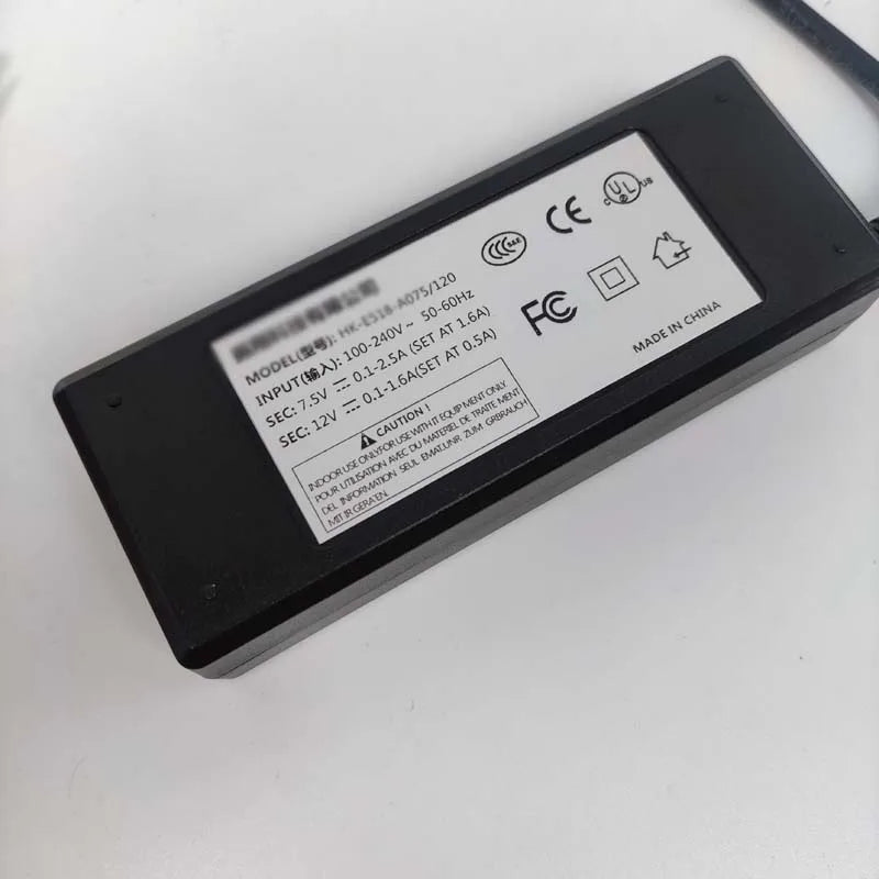 Compatible New Power Adapter For HK-E518-A075/120