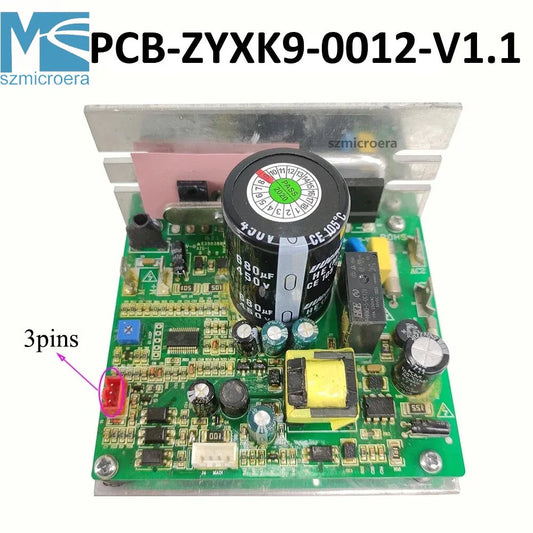 220V, ZYXK9, Treadmill Motor Controller, Circuit Board Mainboard, PCB-ZYXK9-0012-V1.1
