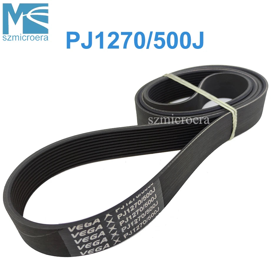 VEGA-V-Belt for Treadmill, PJ1270 500J, Rubber Motor Belt, Multi Groove, Drive Belt, 4, 5, 6, 7, 8 Ribs