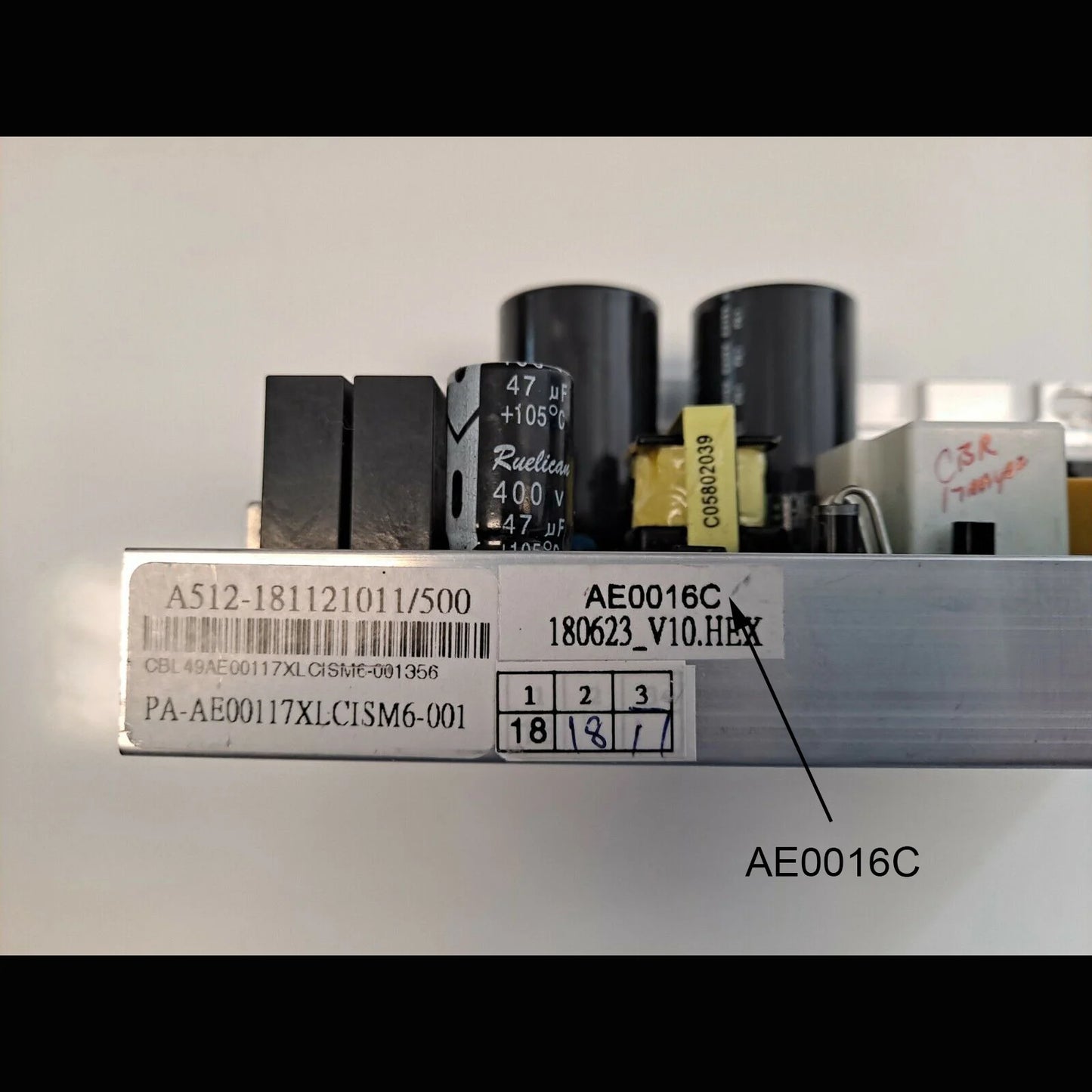 AE0016C Treadmill Motor Controller 2Capacitors Version SOLE Spirit Treadmill Motor Driver Board Power Supply Board AE0011-V1.1