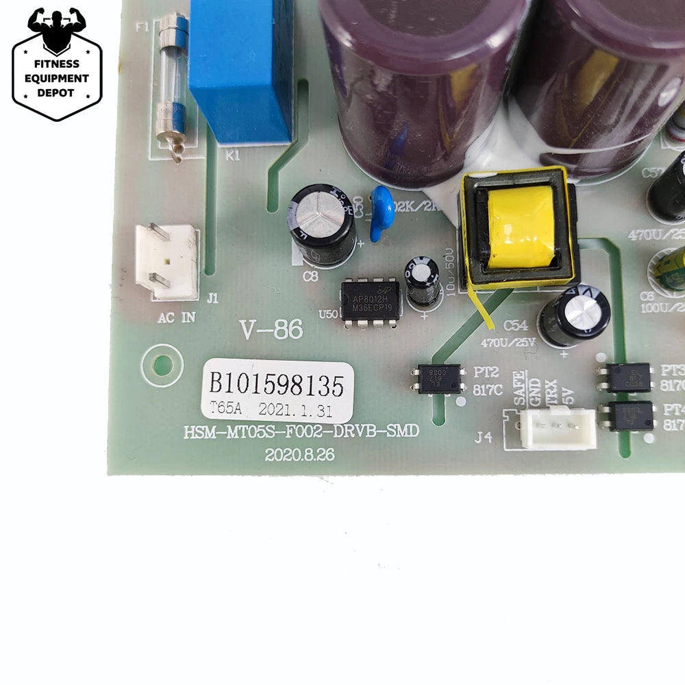 B101598135 T65A Treadmill Circuit Board HSM-MT05S-F002-DRVB-SMD Treadmill Motor Controller Control Board Power Supply Board
