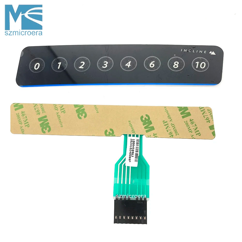 Treadmill Incline Keypad and Speed Keypad for Horizon T101-07 Treadmill Spare Parts-Keypad Repair