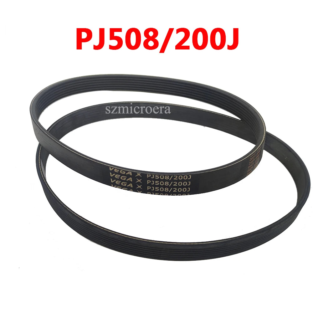 2pcs V-belt PJ508 200J 2/3/4/5/6/7/8/9/10 Ribs Treadmill Conveyor Belt Rubber Belt Motor Belt Drive Belt