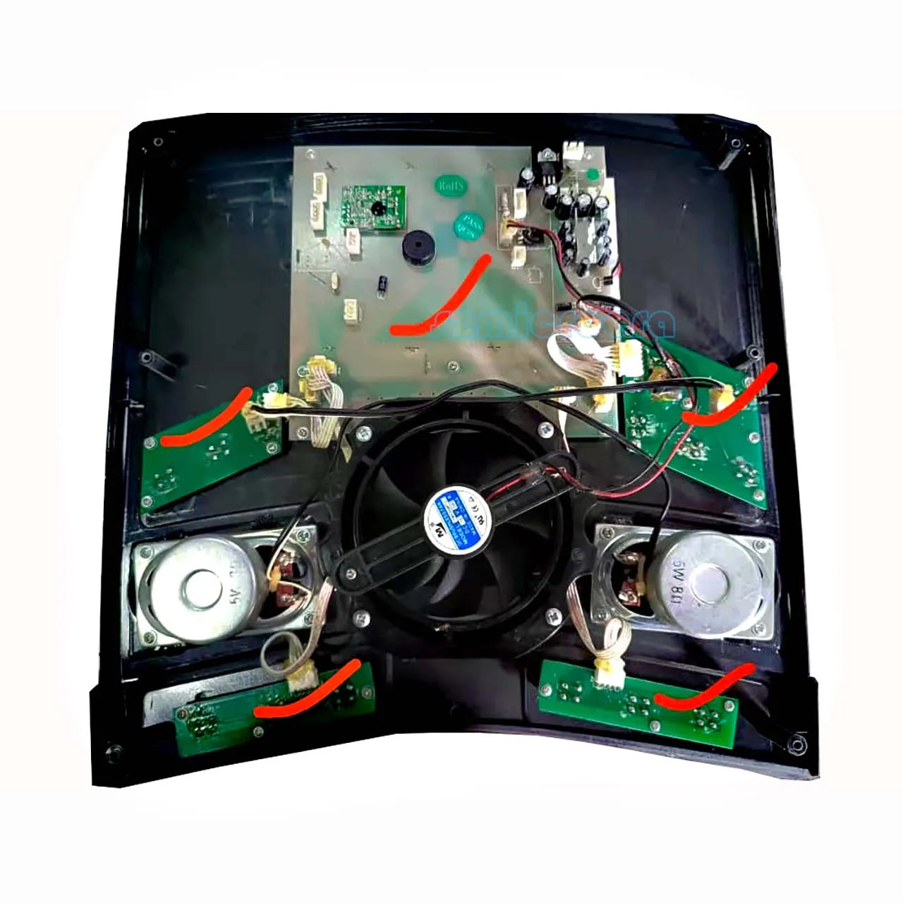 Console Board for Reebok ZR10 Upper Control Board Screen Circuit Board Treadmill Display Mainboard PCB-OM1930CA-MAIN-V1.4