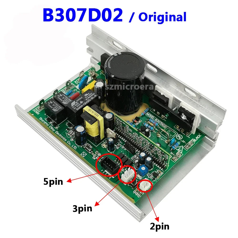 Original Treadmill Motor B307D02 Speed Controller For DYACO Treadmill Lower Control Board Treadmill Mainboard