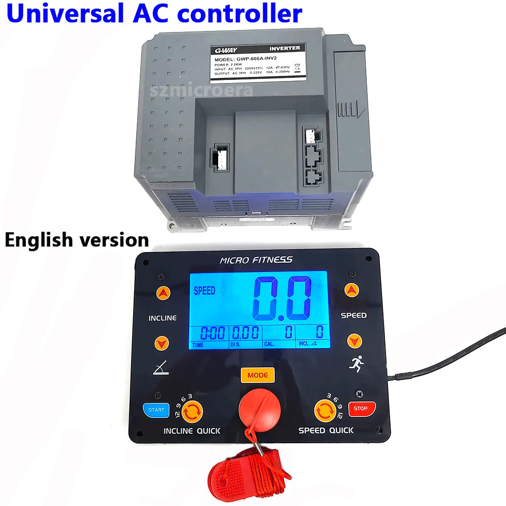 1PCS 3HP Commercial Treadmill Universal Controller Inverter Display Console Control Circuit Board Power Converters