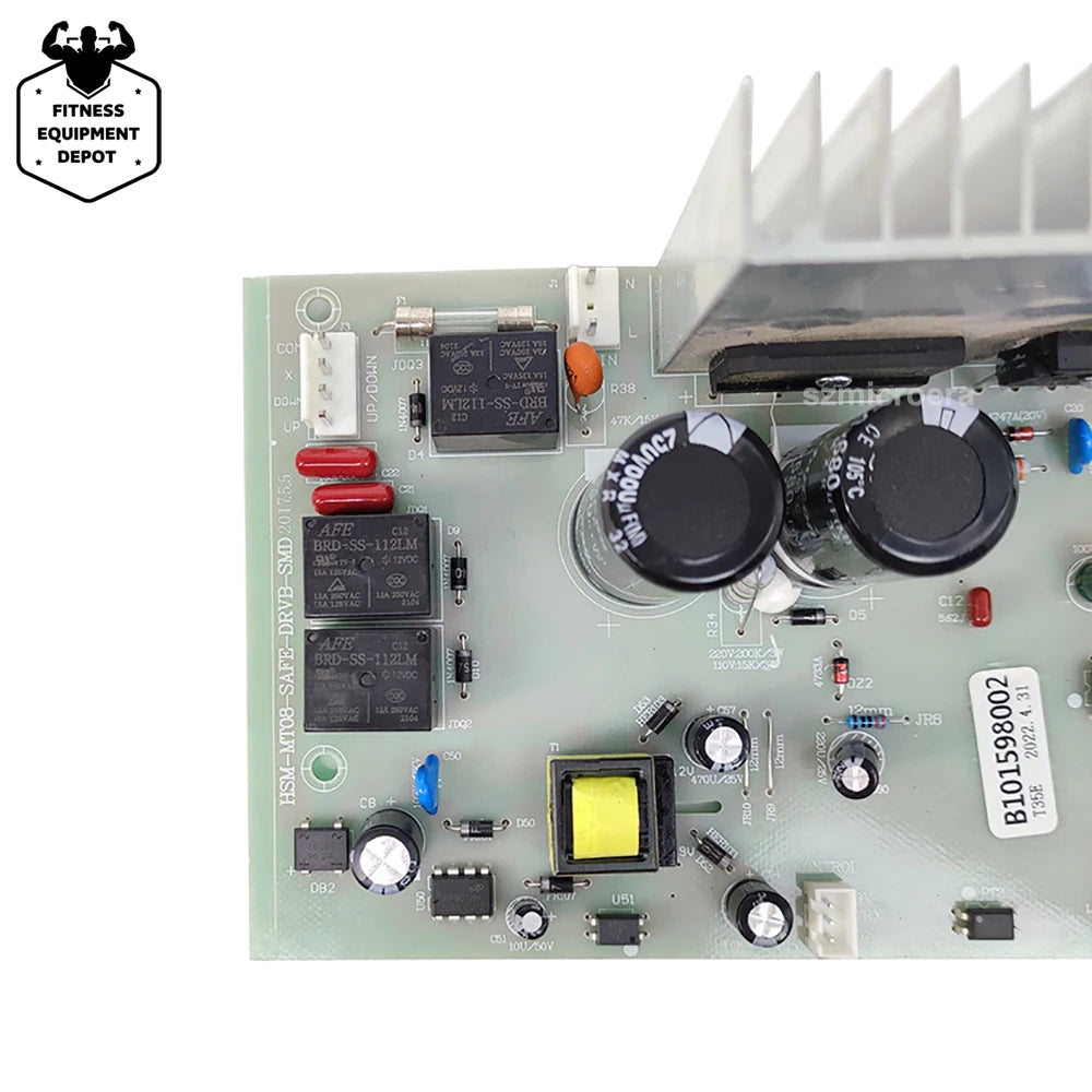 B101598002 T35 Treadmill Circuit Board Control Board HSM-MT08-SAFE-DRVB-SMD Treadmill Motor Controller Power Supply Board