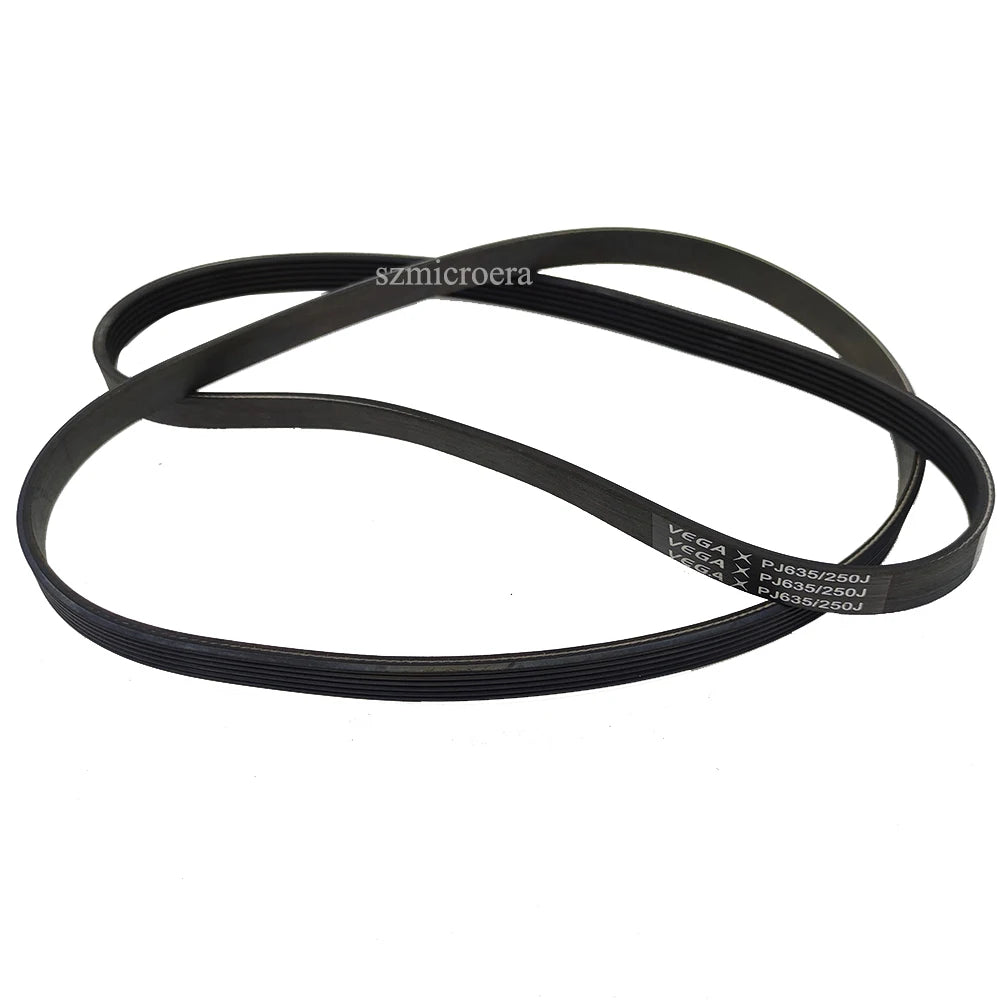 VEGA V-Belt PJ635 250J 3/4/5/6/7/8 Ribs Treadmill Motor Belt Rubber Multi Groove Belt Drive Belt Transmission Timing Belt