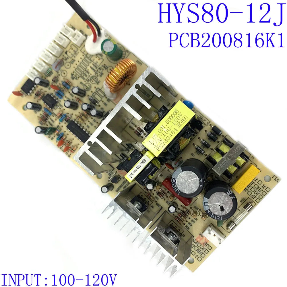 HYS80-12J 110V/220V Red Wine Cabinet Power Board Main Board Power Supply Refrigerator Accessories PCB200816K1