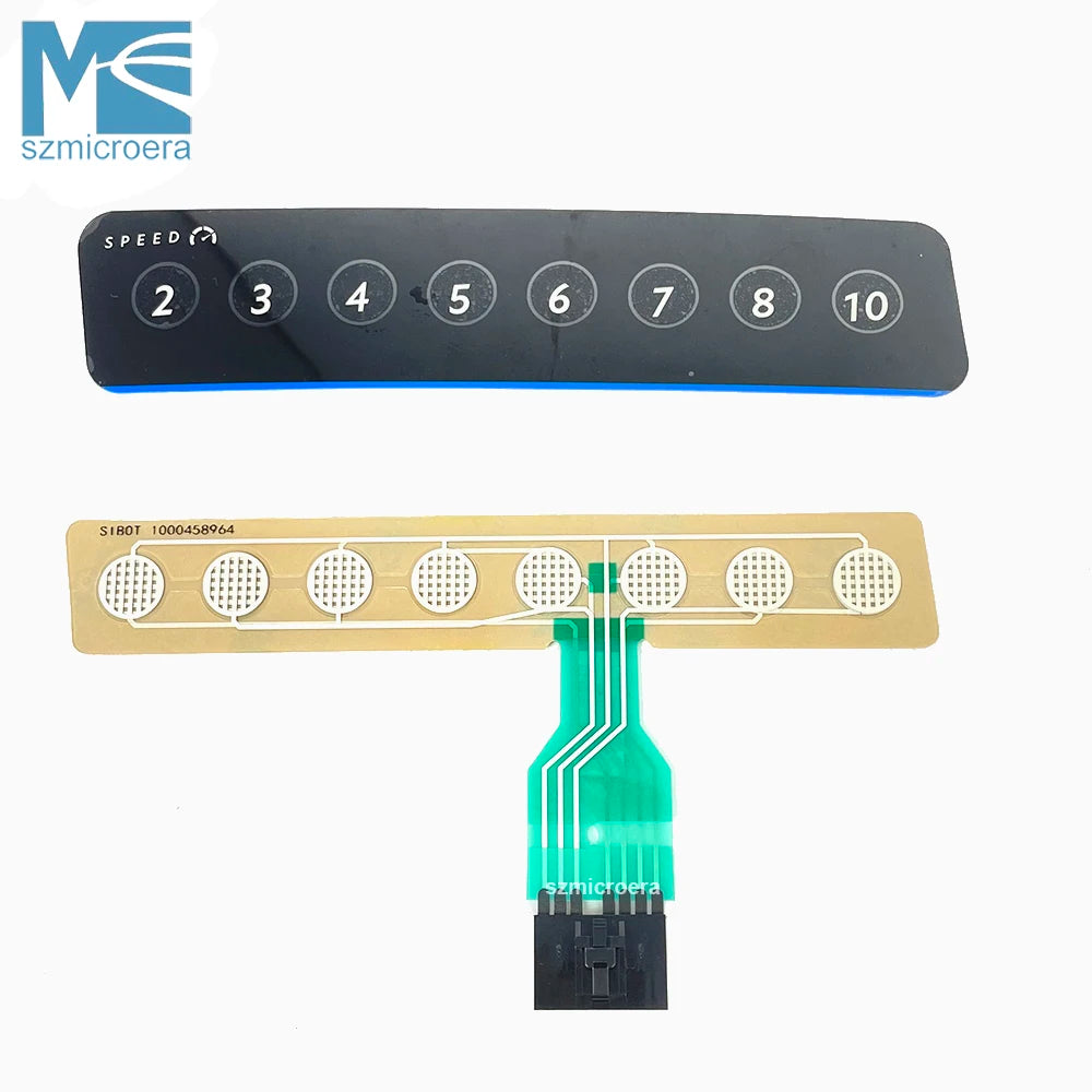 Treadmill Incline Keypad and Speed Keypad for Horizon T101-07 Treadmill Spare Parts-Keypad Repair