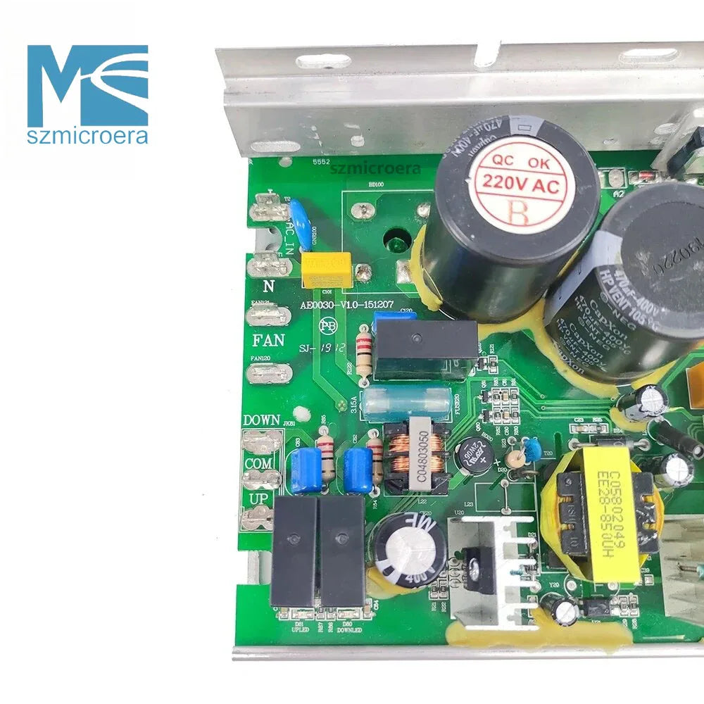 Control Board for SOLE F80 Treadmill, Circuit Board Motherboard, Motor Controller, AE0030-V1.0-151207, AE00300EH
