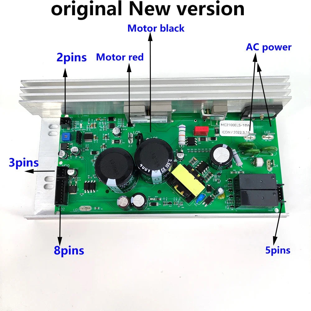 MC2100ELS-18W, Proform NordicTrack Treadmill Motor Controller, Control Board, MC2100ELS-18W-ZY, MC2100ELS-18W-2Y