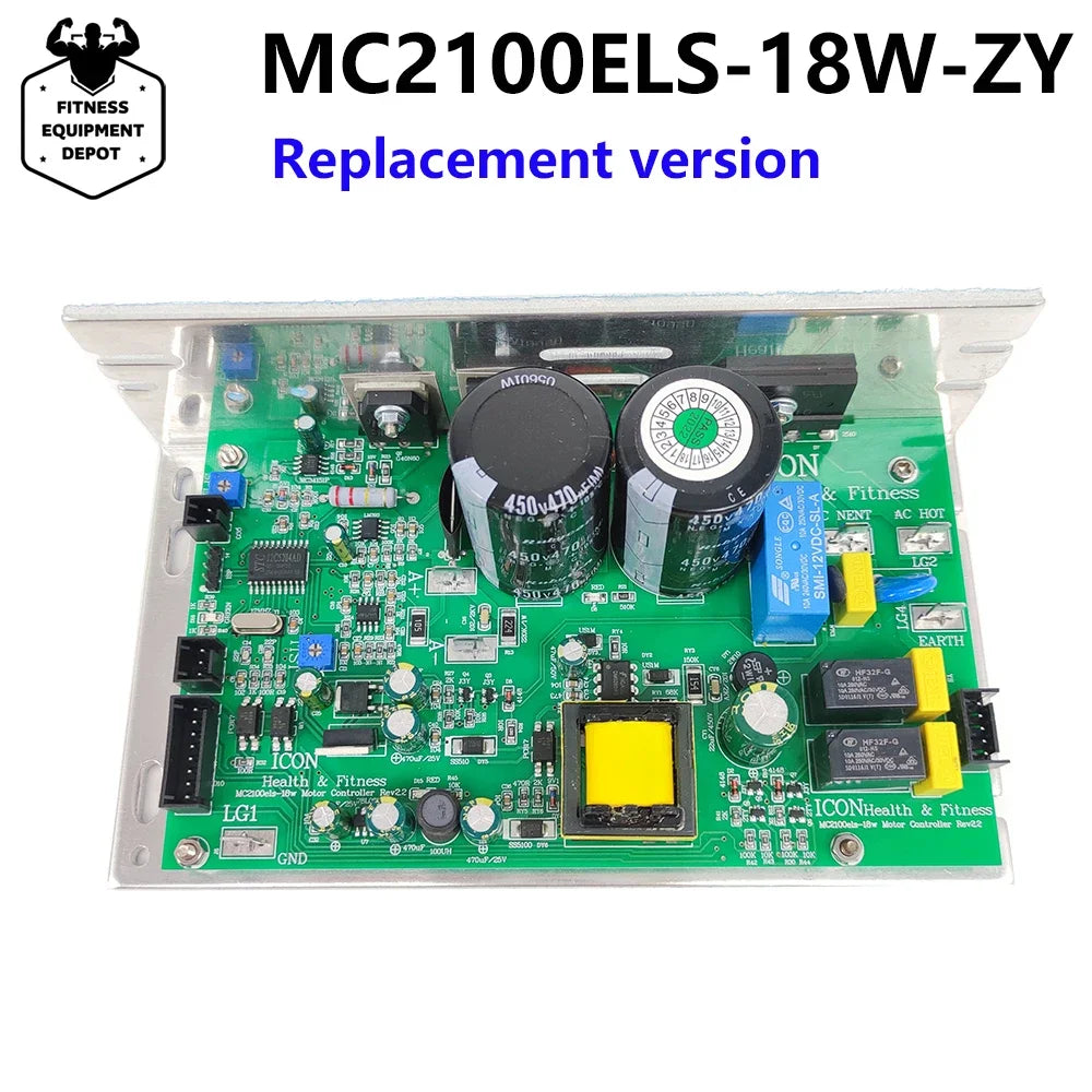 MC2100ELS 18W 2Y ZY Treadmill Controller MC2100ELS-18W for Nordictrack PROFORM Treadmill Control Board Circuit board