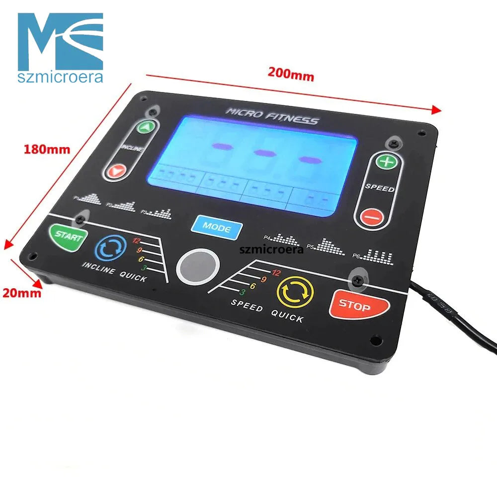 Universal Treadmill Circuit board, Console display, Treadmill  control board controller, General Use, 1HP-2HP/4.0HP motor