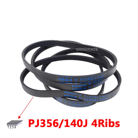 1pcs/2pcs Rubber VEGA Belt Treadmill Drive Belt PJ356/140J 4Ribs Multi Groove Belt Multi Wedge Belt