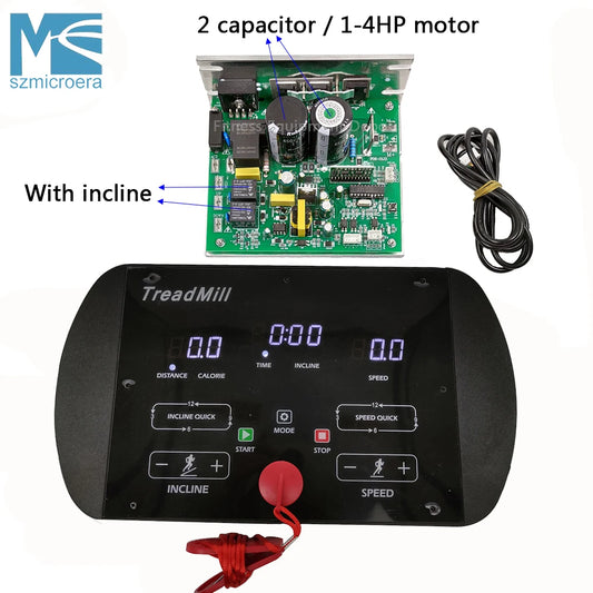 General USE Universal Treadmill Console display Treadmill motor control board controller 1HP-2.0HP/1HP-4.0HP motor