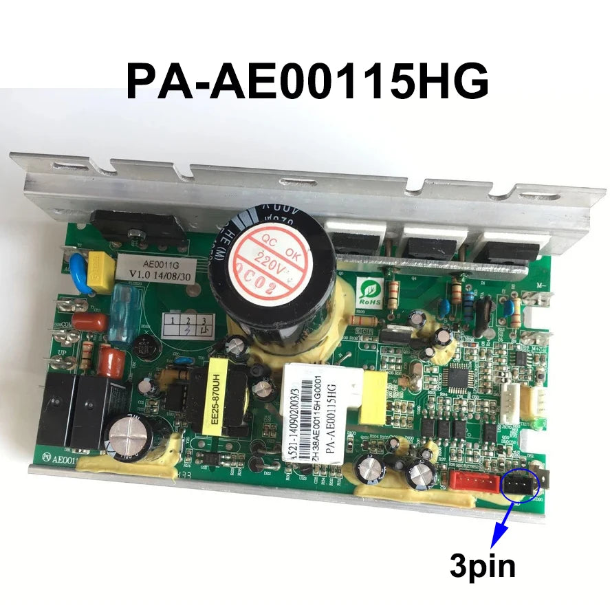 Treadmill Motor Controller PA-AE00115HG for Brother BR-3012 Treadmill Control Board Circuit Board Mainboard
