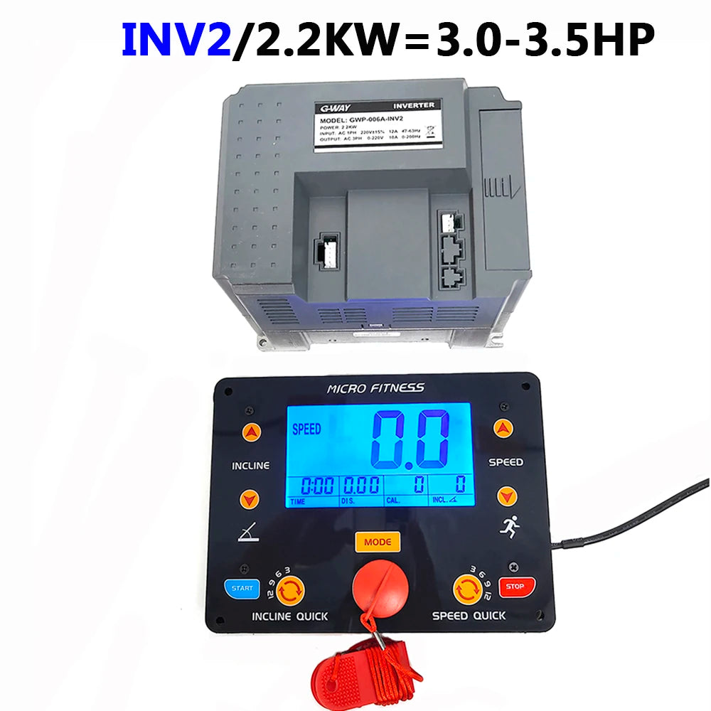 1PCS 3HP Commercial Treadmill Universal Controller Inverter Display Console Control Circuit Board Power Converters