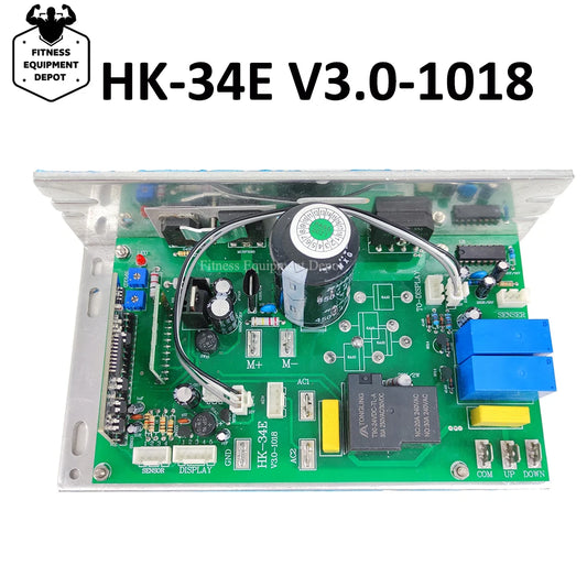 Treadmill ControlBoard  HK-34E V3.0-1018 for HUIKANG HL1680AS HL1690 Treadmill Motor Controller  Driver Board
